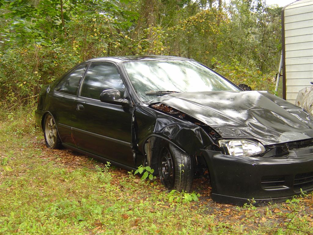Honda Civic Wreck