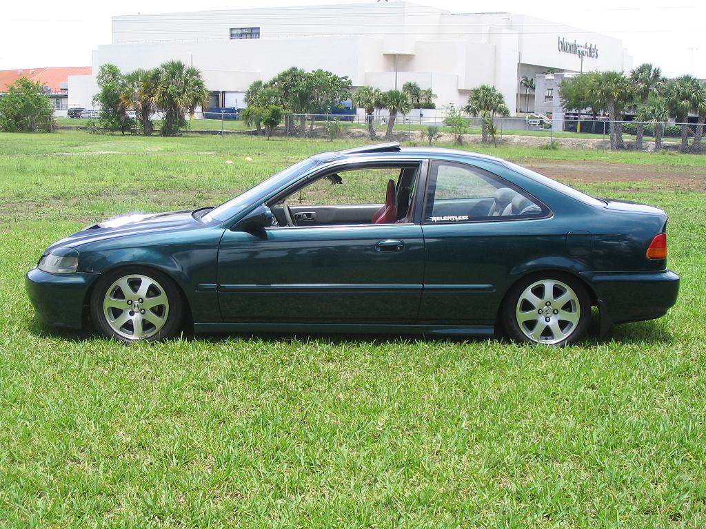 98 Civic EX w/ GSR motor Si front end Tampa Racing